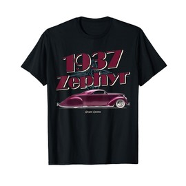 1937 Zephyr Low Rider Kustom Lead Sled Hot Rod Muscle Car T-Shirt