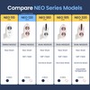 LUXE Bidet NEO 120 - Single Nozzle, Self-Cleaning, Non-Electric Bidet