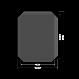 10 Pack Flat Shaker Covers for Card Making - 4"x5.25" Rectangle Plastic Transparent Shaker Creator Acetate Sheets for Arts & Crafts Projects DIY Scrapbooking Supplies