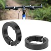 2 Pcs Convenient Bicycle Handlebar Grips Lock Rings Aluminum Alloy