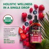 Vitamina B12 Sublingual Gotas Orgánica 5000 Mcg Vegano Sabor