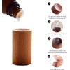 Black Walnut Wood Essential Oil Diffuser, Wooden Aromatherapy Round Office