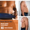 REMEBSWEAT Waist Trimmer for Men Sauna Belt, Neoprene-Free Waist Cincher,
