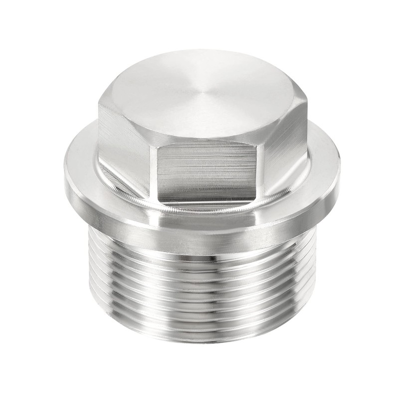 PATIKIL M30x1.5 Male Plug, 1 Pack Waterproof Dustproof 304 Stainless