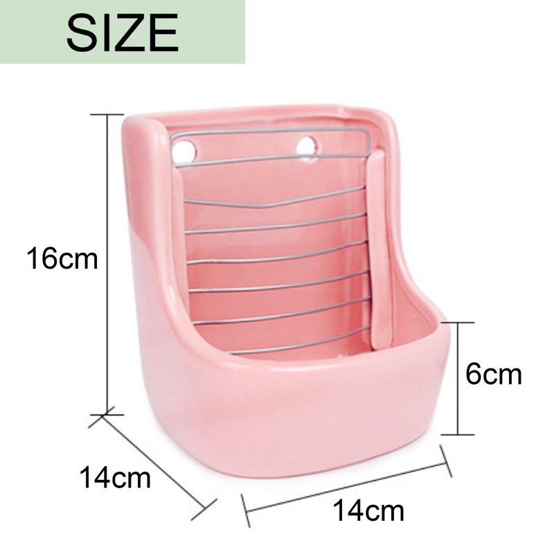 Asdays Rabbits Timothy Grass Pot Feeder Small Animal Guinea Pig