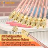 10PCS Access/Service Valve 1/4'' SAE x 1/4'' OD x 4''
