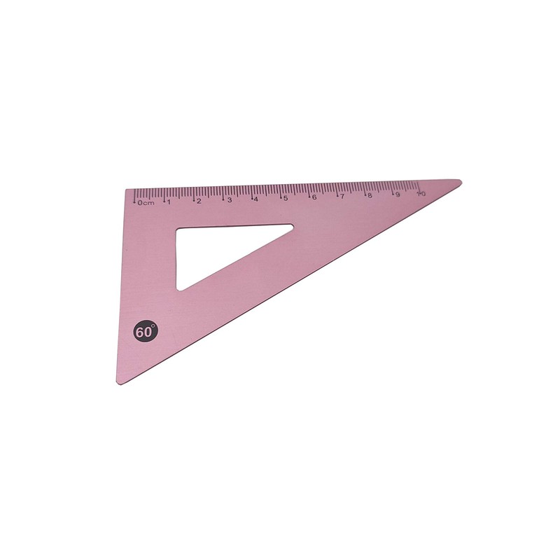Accod Aluminum Alloy Ruler Set: Stainless Steel Scale Ruler, Math
