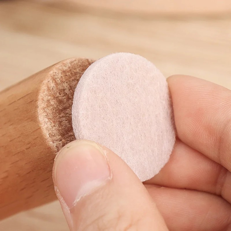Self-Adhesive Furniture Leg Pads for Chairs and Tables – Round