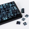 YMDK 131 Spider Web Shine Through Keycaps Cool Side-Lit PBT