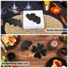 FAVOMOTO Slate Clean Wooden Hearts for Writing on Place Cards