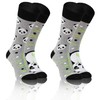 sesto senso Funny Colourful Various Socks Cotton Pack of 2