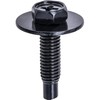 Rexka 20pcs M4.8 Hex Head Sems Body Bolt Screw for