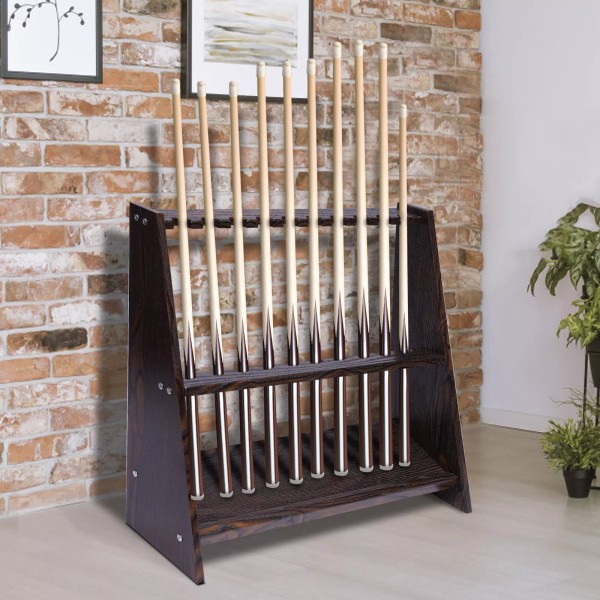 Unbranded 10 Holes Billiard Pool Stick Holder Golf Clubs Rods