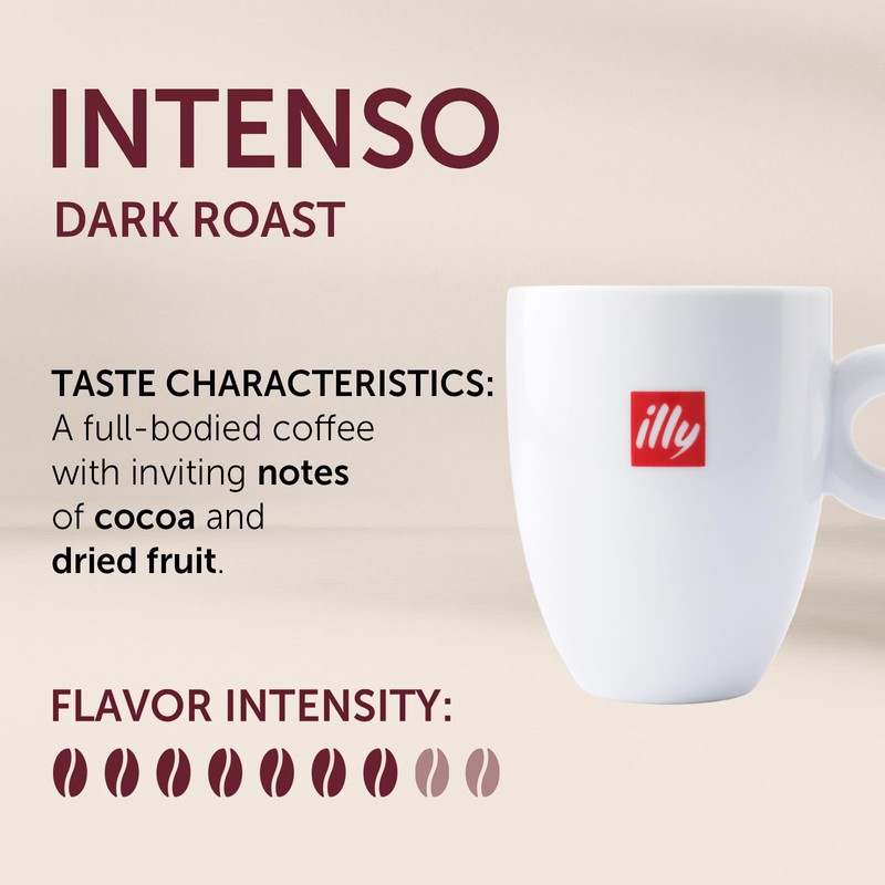 illy Instant Coffee- 100% Arabica Coffee – Intenso Dark Roast