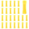 CEEYSEE 100Pcs of Yellow Insulated Butt Splice Terminal Butt Splice