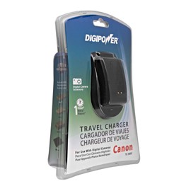DigiPower TC-500C Travel Charger for Canon NB Series Batteries