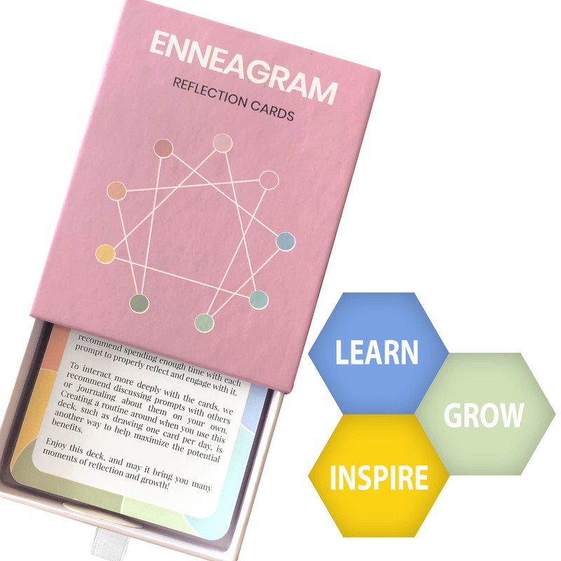 Enneagram Reflection Cards: Type 1 - Positive Affirmations, Meaningful Questions,