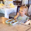 Travel Silicone Portable Feeding Supplies - Toddler Suction Plates, Silicone