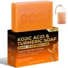 QOOQ Turmeric Kojic Acid Soap for Dark Spots Brightening –