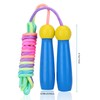 HOMALZ Skipping Rope Kids Adults Skipping Ropes Adjustable Jumping Rope