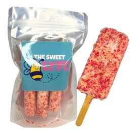 Freeze Dried Strawberry Shortcake Ice Cream Bars 3 Count - Delicous and Crunchy Freeze Dried Ice Cream Bars: Shipped in a box - 3.5 oz