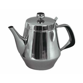 Stainless Steel Gooseneck Tea Pot w/Vented Hinged Lid, 20 Fluid Ounces (2-3 Cups) by Pride Of India