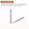 DTGN #10x2" White Screws - 25Pack - 304 Stainless Steel