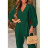 PRETTYGARDEN Women's 2024 Fall Jumpsuits Casual Dressy One Piece Outfits