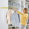 12" Valet Rod Standard for Closet, Slide Out Closet Valet