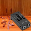 1 Set Black Aluminum Alloy Pocket Hole Jig Set Oblique