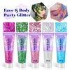 Holographic Face Glitter Gel, 120ml Body Shimmer Makeup for for