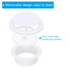 PATIKIL 5 Inch Round Air Vent, ABS Adjustable Soffit Exhaust