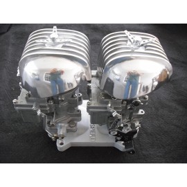 vintagespeed.com HOT ROD SB CHEVY TRI POWER (AC-33) AIR CLEANER (1), STROMBERG HOLLEY, ROCHESTER