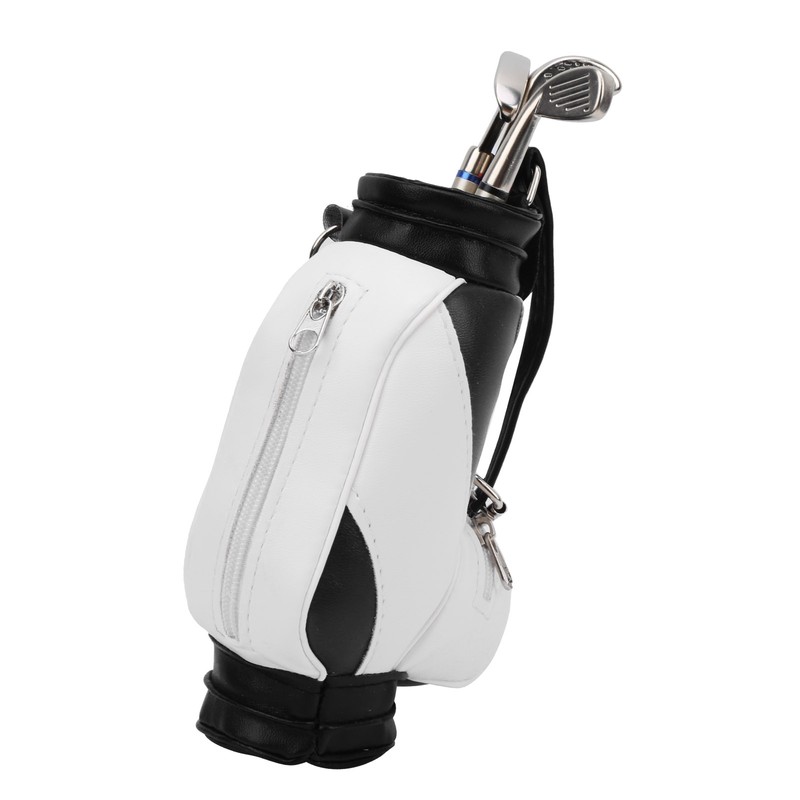 Mini Golf Pens Holder with Pen for Desk Decoration Golf