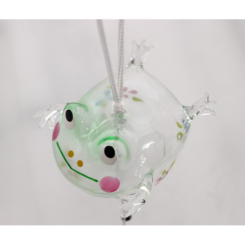Craftmanhouse Glass Wind Chime (Frog)