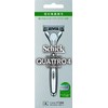 Schick Quattro 4 Titanium Holder with Blade + 1 Replacement