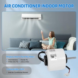 Lazenta FN35B-PG Air Conditioner Indoor Motor Compatible with Gree Air Conditioners,Air Conditioning Condenser Fan Motor Replacement Y4S476E002G YYR30-4A5-PG