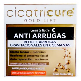 Crema Cicatricure Gold Lift Noche 50ml Mixta