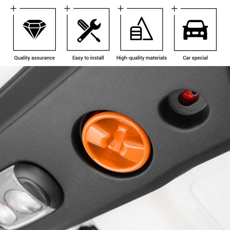 Hoolcar Hardtop Top Hard Panel Mounting Screw Knob Cover Interior