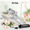 MiTBA Garlic Press set- Professional Stainless Steel Mincer, User Friendly