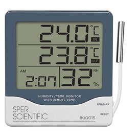 Sper Scientific 800015 Large Display Indoor/Outdoor Thermometer