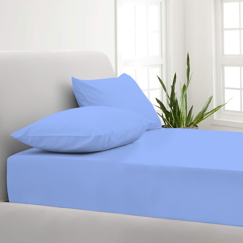 MistyMorning Fitted Sheet, Soft & Premium quality Bedding & Linen,