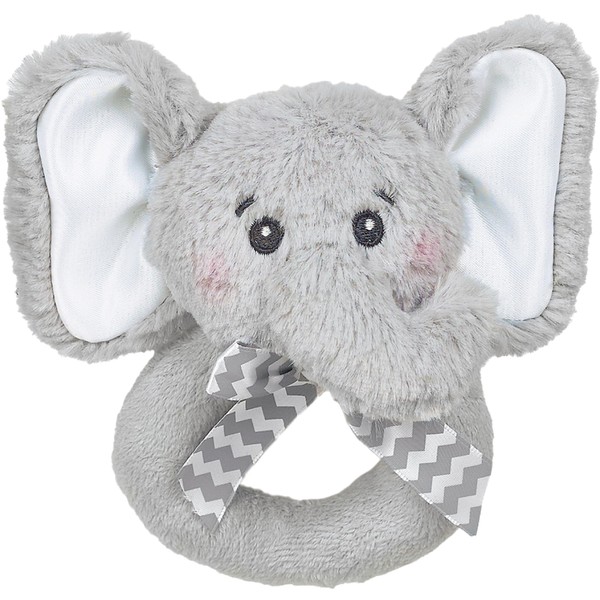 Bearington Baby Lil' Spout, 5.5 Inch Gray Elephant Plush Stuffed Animal, Baby Elephant Baby Stuff