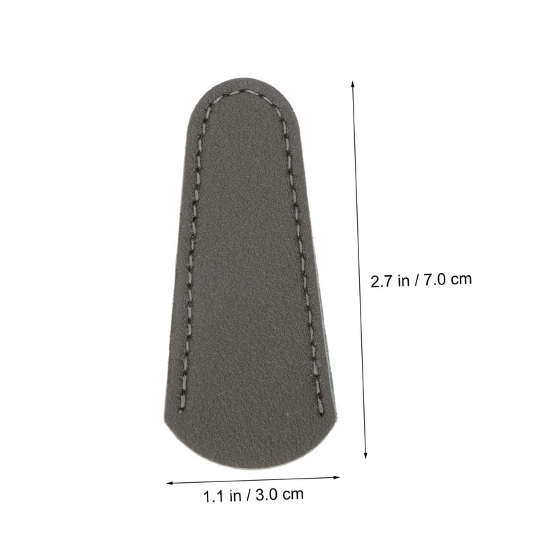 Mikinona 6Pcs Leather Scissor Protective Case Portable Scissor Cover for