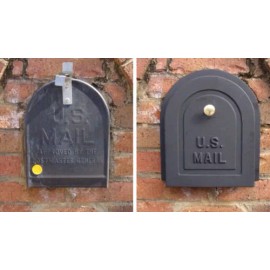 Better Box Mailboxes 8" Brick Mailbox Door - Cast Aluminum Replacement Doors By Better Box Mailboxes