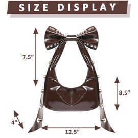 QTKJ Tote Bag for Women, Leather Backpacks, Handbag for Wedding, Prom, Parties, Work, Travel(Style 19