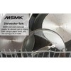 MsMk 10 Inch Frying Pan Nonstick with Lid, Induction Fry
