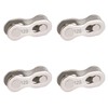 Bicycle Chain Link 12 Compartments, Steel Bicycle Chain Clasp Links,
