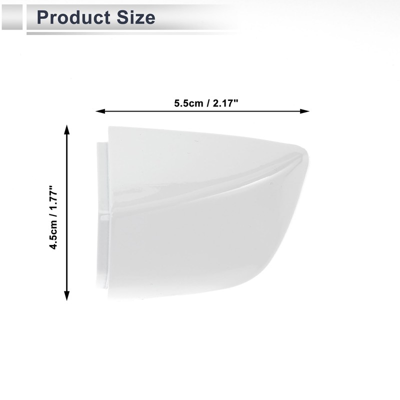 RATCHROLL Front Left Door Handle Lock Cylinder Cover for VW
