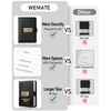WEMATE Password Book with Lock, Password Book with Alphabetical Tabs